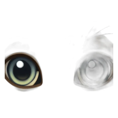 Cat stare at you with large eye's sticker