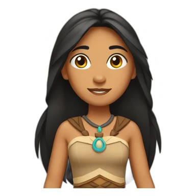 Pocahontas sticker