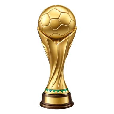 FIFA World Cup trophy sticker