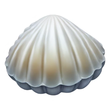 Wet clam shell sticker