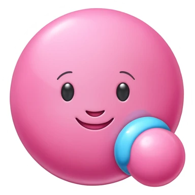 pink google word sticker