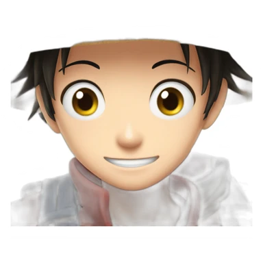 Luffy en fille sticker