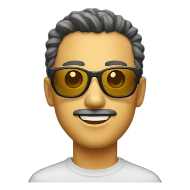 Chat avec des lunettes sticker