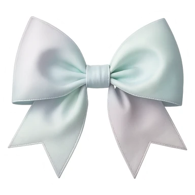 Make the pink gothic bow pastel colored in a photorealistic style. Keep the background transparent. sticker
