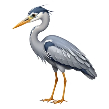 Grey Heron sticker