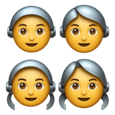 emojis of strength sticker