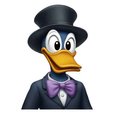 Nightmare Donald Duck  sticker