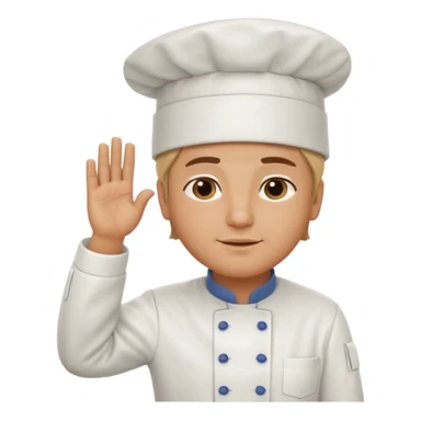 yes chef saluting sticker
