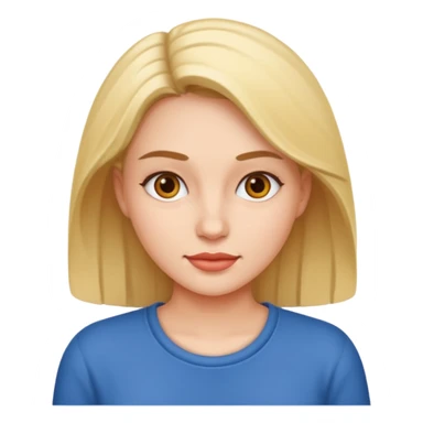 casual woman sticker