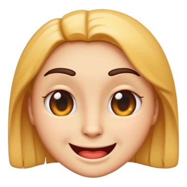 Emoji that is smirking 😏 and wiggling its eyebrows seductively sticker