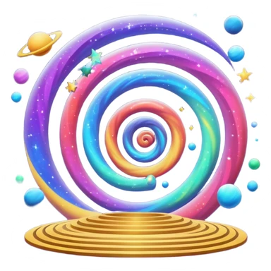 galaxy entrance sticker