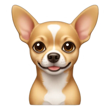 tan Chihuahua mix sticker