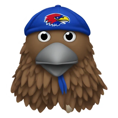 Jayhawk sticker