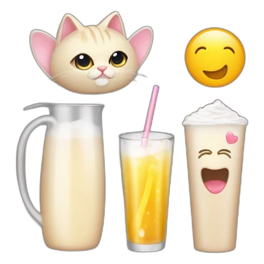 Gata con anteojos de sol coqueta maquillada y con un vaso de shampagne  sticker