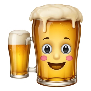 bier emoji gekennzeichnet mit "Freitags-Fübi" sticker