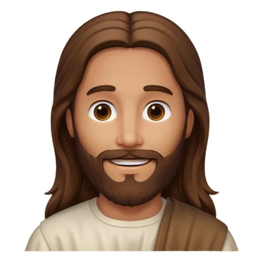 iPhone screen with Jesus as the wallpaper sticker