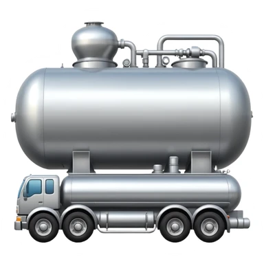 create an ultra realistic American modern gas tanker sticker