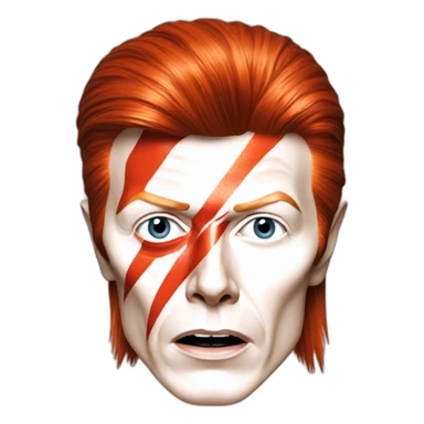 david bowie aladdin sane sticker