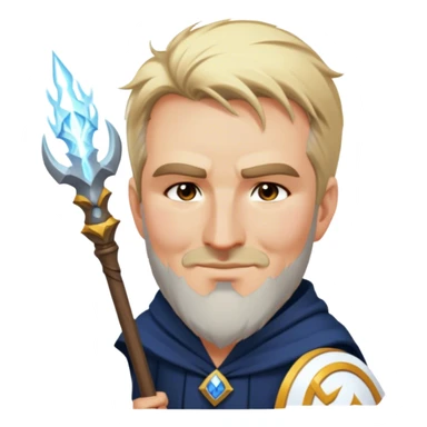 Stormcaller Wizard sticker