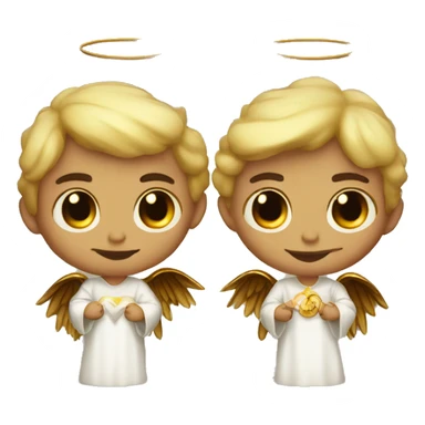 angel y diablo sticker