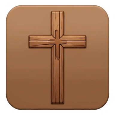 Juste la croix catholique  sticker