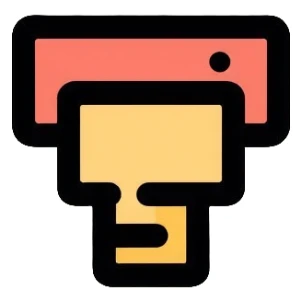 Network connector sticker