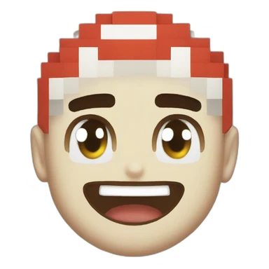 Pixel Badge Face Pokemon Reward sticker