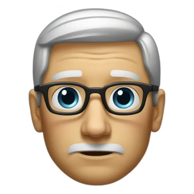 Sad Tim Cook sticker