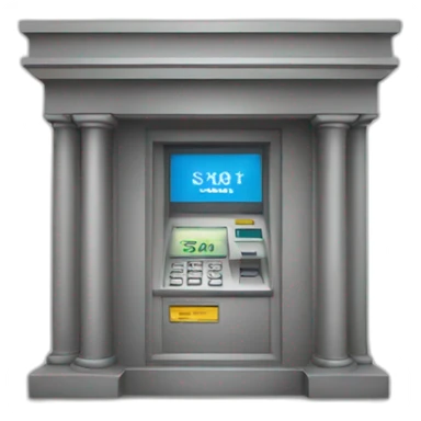 bank withdrawal sticker