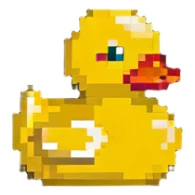rubber duck toy sticker