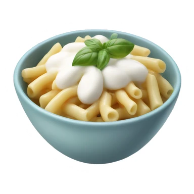 Casarecce bowl with burrata sticker