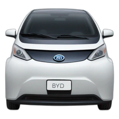 byd electro car 2023 front sticker