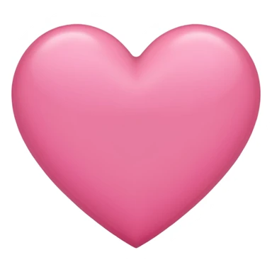 pink heart, no details sticker