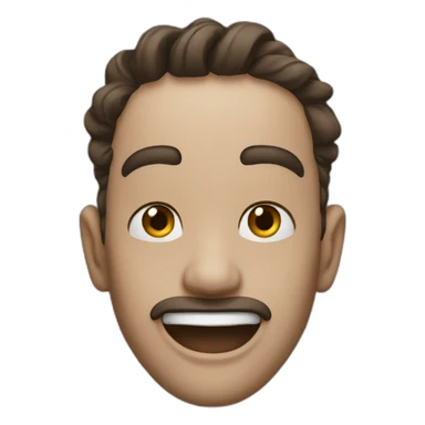 extreme pleasure face sticker