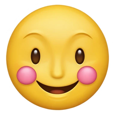 Emoji, smiley face with one eye closed sticker