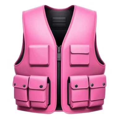pink bullet proof vest helmut lang sticker