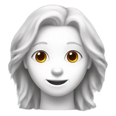 White Ragdoll gray face sticker