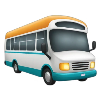 travel in bus sticker