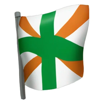 Northern Ireland flag sticker