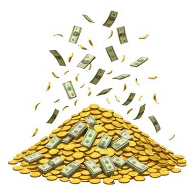 money Price drop sticker