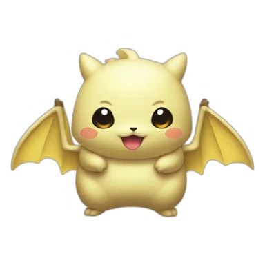 Pikashu qui lit un manga sticker