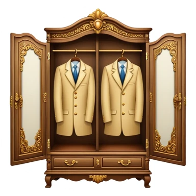 classic wardrobe sticker