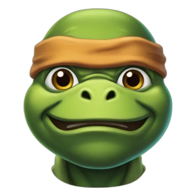 Old Teenage Mutant Ninja Turtles sticker