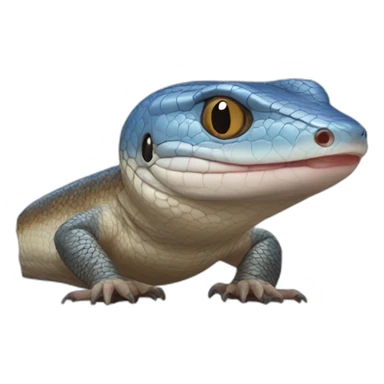 blue-tongued-skink sticker