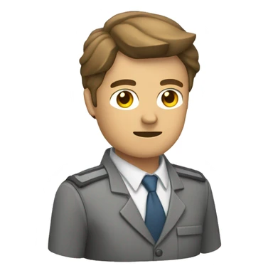 persona trabajando en atecion al cliuente sticker