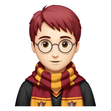 Harry Potter griffendor scarf ￼ sticker