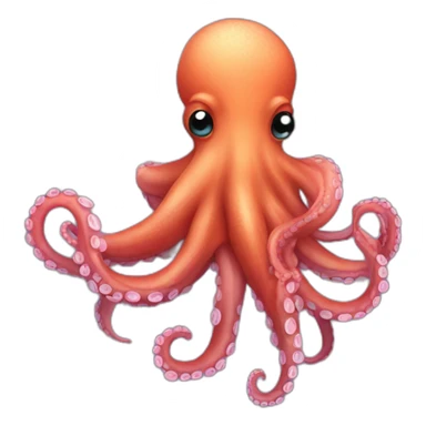 octopus in love sticker
