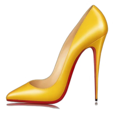 Louboutin heels sticker