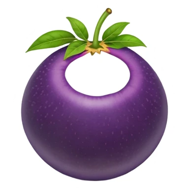 Passion fruit emoji sticker