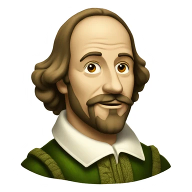 420 hemp Shakespeare  sticker